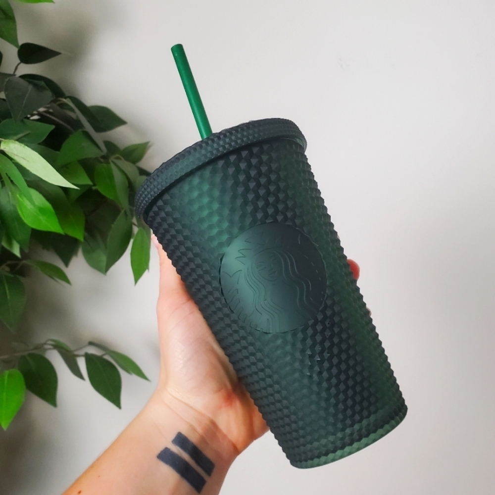 Starbucks Green Studded Tumbler Grande 16 oz